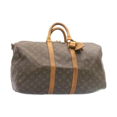 Louis Vuitton Vintage Pre-owned Keepall Bandouliere 45 Brun, Herre Vintage Tasker, Størrelse: ONE Size