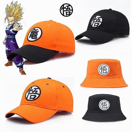 Anime Kakarotto Cloud Hat Cosplay Son Goku Unisex Panama Cap Casual Beach Baseball Cap Solhatt Vintage Utomhus Fiskarehatt(stil 1)