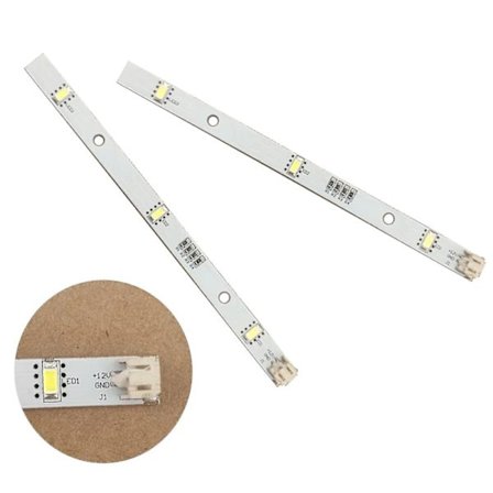 Ny stil 2x LED Striplys til Logik Køl og Frys