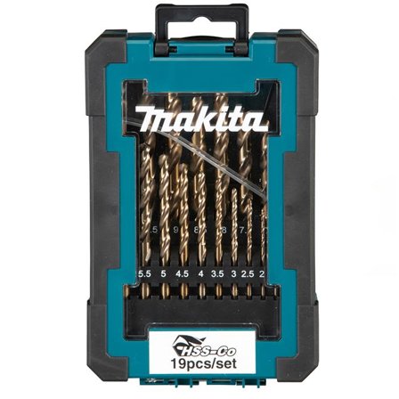Makita D-67561 Metallborsett 19 deler, Maskintilbehør & forbruk