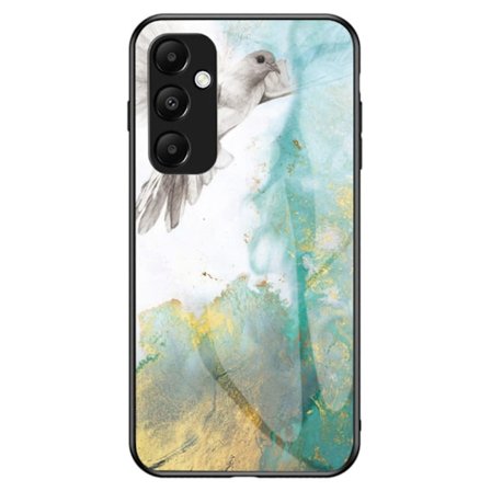 SKALO Samsung A55 5G Marmori karkaistu lasi TPU-suojakuori - #3