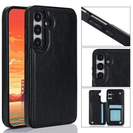 Samsung Galaxy S25 Plus - Stilrent Skal med Plånbok/Kortfack