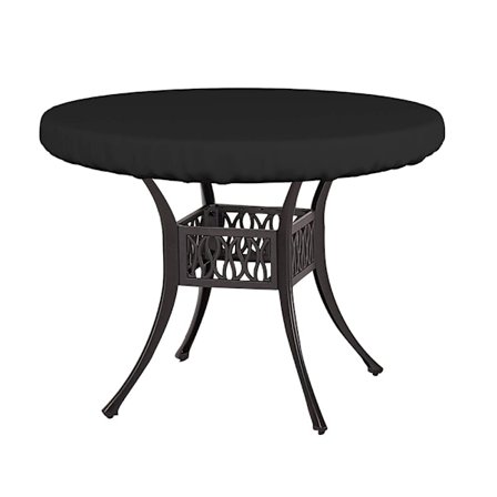 Utomhusskydd för soffbord, litet soffbordsskydd, trädgårdsmöbelskydd för litet runt bord, bistrobordsskydd, UV-skydd, 210D