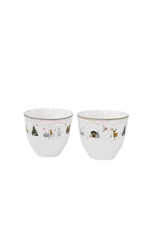 WIK & WALSØE Kopp 20cl 2stk Julemorgen Story