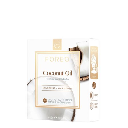 Foreo Ufo Coconut Oil Mask 6pz - Maschera Idratante viso