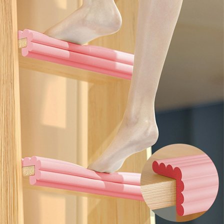 Tikapuumatto kerrossänkyyn - Vaahtomuovipehmusteet - Luistamaton - Itseliimautuva - Kerrossänkyyn - Porrasaskelpehmuste