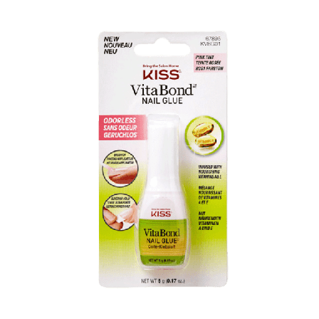 Kiss Nagellim Lösnaglar & dekoration Dam ONESIZE