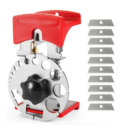 Kabelskalare för elektriska kablar, justerbart bladdjup för exakt skärning, lätt kabelskalare för hem- och professionellt bruk