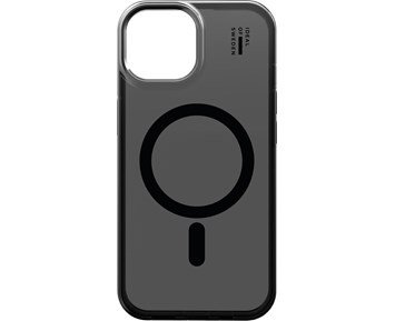 IDEAL OF SWEDEN Clear Case MagSafe iPhone 13/14/15 Tinted Black - Svartfärgat transparent skal till iPhone 13, 14 & 15