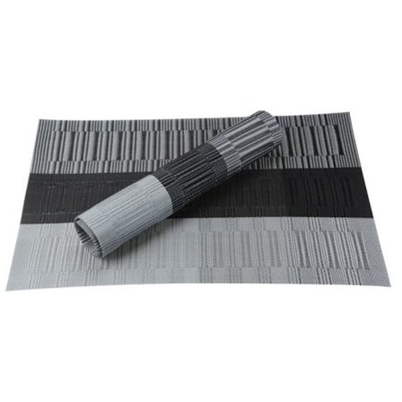 4 st / Bordstabletter för matbord Europeisk stil halkfri PVC köksmattor för matbord 45x30 cm