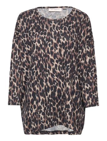 Caralba 3/4 Top Langærmet T-shirt Multi/mønstret ONLY Carmakoma