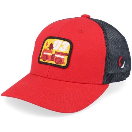 PAW Patrol - Röd trucker Keps - "Kids Marshall Firetruck Red/Black Trucker " @ Hatstore