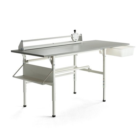 Packtisch SEND, 2000 x 800 mm, grau