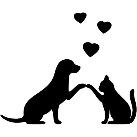 Akryyli Peiliseinätarra Peili Taide DIY Koti Koristeellinen Koira ja Kissa Lemmikkieläin 3D Seinätaide Deko Koti Olohuoneelle