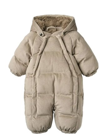 Puffer Baby Suit Nallo Beige Wheat