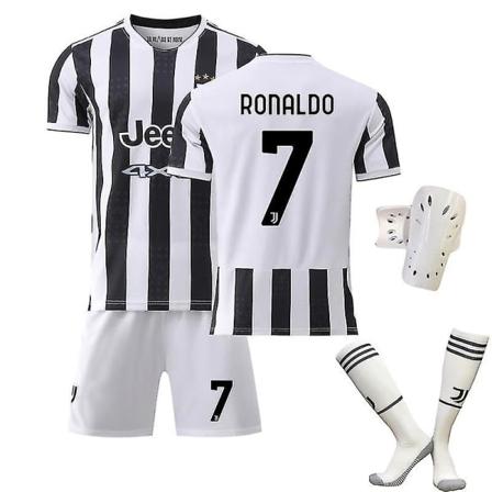 Fotballsett Fotballtrøye T-skjorte 21/22 Christiano Ronaldo Cristiano Ronaldo Hjemme 28 (150-160cm)