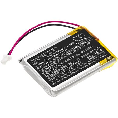 Sena 10C Batteri 1000 mAh – Li-Polymer Erstatningsbatteri for 10C og 10C Pro