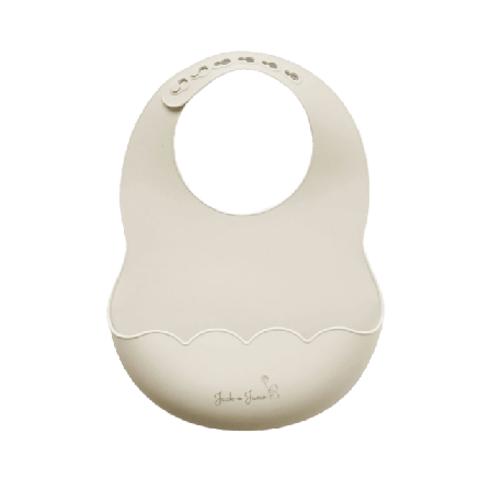 Jack o Juno Haklapp Poppy Mata & äta Unisex Beige ONESIZE