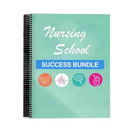 En sykepleiers studienotater, komplett pakke, 400+ sider praktisk og omfattende studieveiledning for sykepleierstudenter på alle nivåer