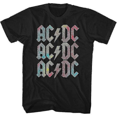 Rainbow Acdc T-skjorte