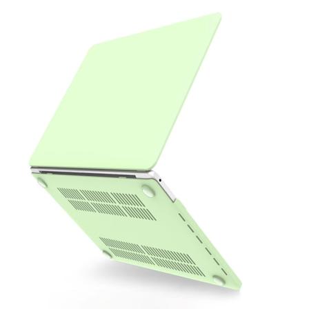MacBook skyddande case med hårt cover Green 2023 air15