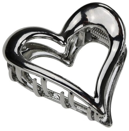 Senze Hårklemme i Metal Rhodium, Hår, Hårpynt, Hårklemmer