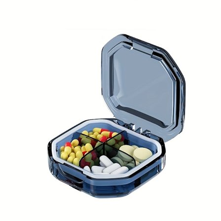 Vakkert utformet eske for piller og tabletter, smykker