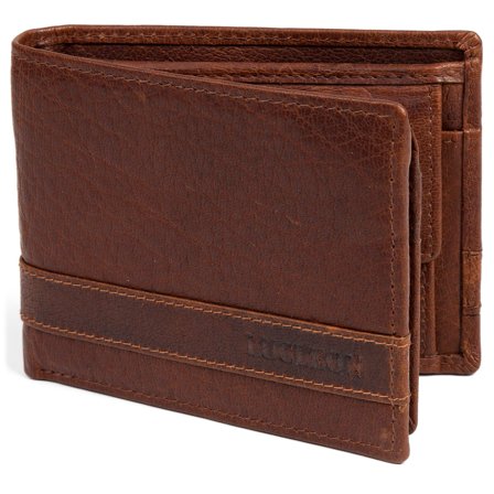 Montreal Bifold Tan RFID Leather Wallet for Men - Wallets