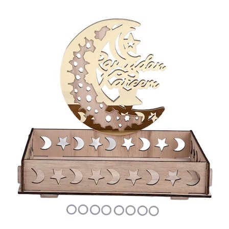 Matbricka Buxbom Desserttallrik Festservering Eid Dekoration Matbord