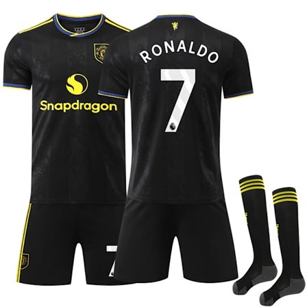 25-26 Manchester United Tredje Fotboll Barn Tröja Nr.7 Cristiano Ronaldo