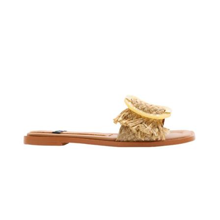 Angel Alarcon, Muiltje Beige, Dames, Maat:40 EU