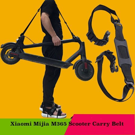 Sammenfoldelig scooter håndbærende skulderrem Bærbart nylon håndtagsbånd til XiaoMi M365 Ninebot scootertilbehør