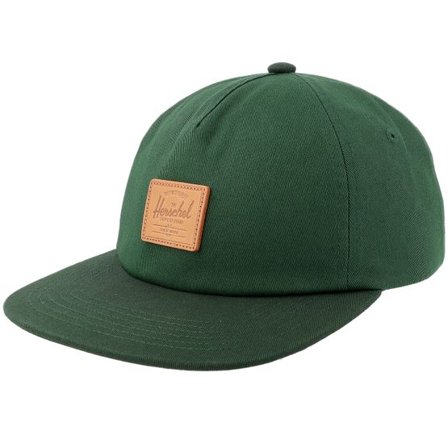 Herschel - Grön snapback Keps - Scout Vintage Cap Dark Green/Mountain View A-Frame Strapback @ Hatstore