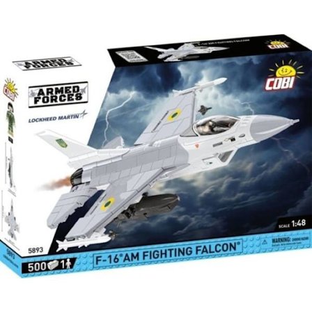 Maquette - COBI - F-16C AM FIGHTING FALCON - 589 dele - Plastik - At samle selv