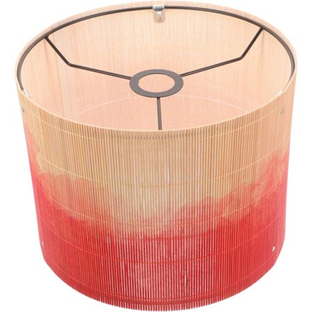 Europeisk Akvarell Lampskärm för Pendellampa Lampskärm Ersättning Lampskärm för Golvlampa Pendel - Röd