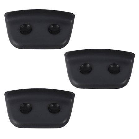 3x Spa Badekar Pude, Pu Badekar Pude Med Sklisikre Suggekopper, Ergonomisk Hjemmespa Hodepute For Rel