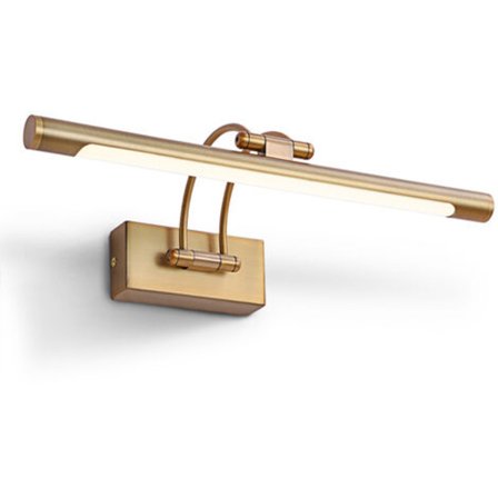 LED vegglampe for belysning av bilder, speil, etc., tradisjonell og elegant stil med 8W LED, varm 3000K, antikk