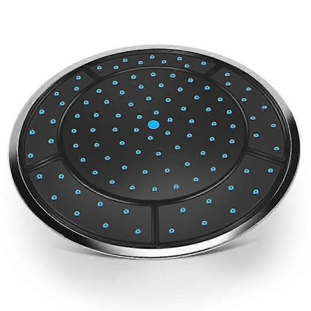 1 stk 25 cm Rund Plast Regnvannsdrevet Dusjhode Topp Dusjtakhode Dyseskjerm Hytte Tilgang Yalo