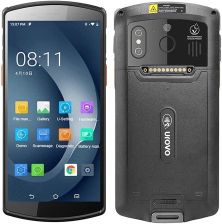 UROVO DT50S, HS7,5,7", Android 11/13 (AER), 4/64, WiFi, 4G, 5000mAH, cable, PSU (EU), HS, IP67