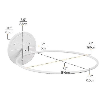 Vægmonteret Boldopbevaring Sportsboldholder Stativ Display Opbevaring Stål