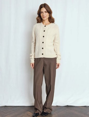 Bruun & Stengade Bs Marita Regular Fit Knitwear - Cream - XL