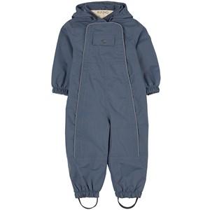 Kuling Flintstone Blue Milano Shell Coverall 92 cm - Coveralls - 92 cm - Blue - Mädchen