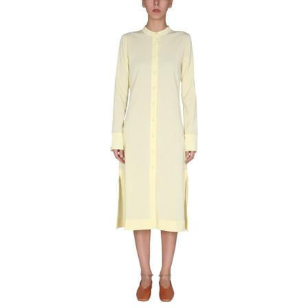 Jil Sander Long Kjole Gul, Dame