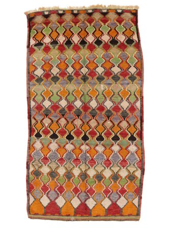 Klein Berber Moroccan - Mid Atlas Vintage 155X292 Wolle, Teppich