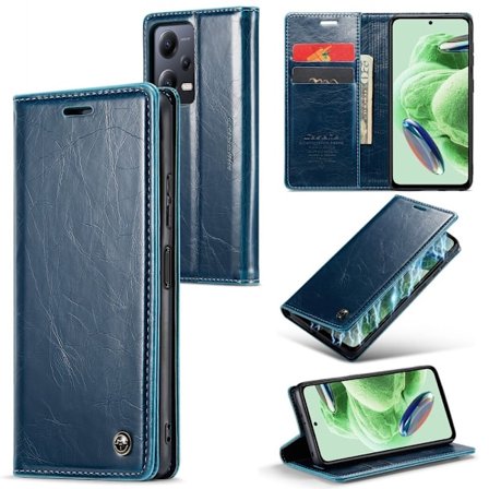 CaseMe lent Xiaomi Poco X5 / Xiaomi Redmi Note 12 fodral - Blå