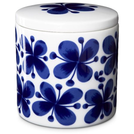 Rörstrand Krukke m. Låg 60 cl. - Hvid med dekoration | KitchenOne