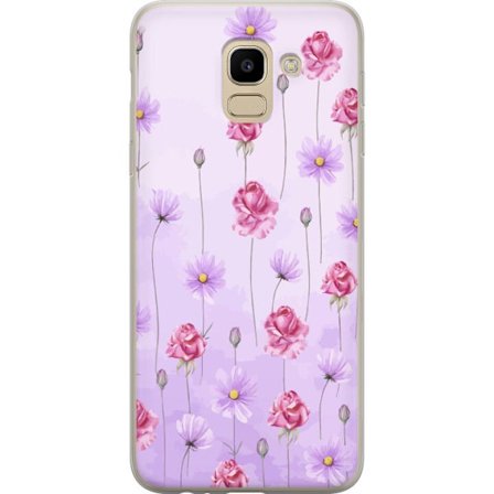 Kompatibel Mobilcover til Samsung Galaxy J6 Petal Reverie Lilac Mist