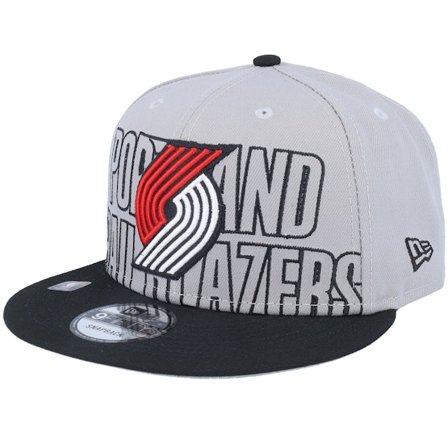 New Era - NBA Grau snapback Cap - Portland Trail Blazers 2023 NBA Draft 9FIFTY Grey/Black Snapback @ Hatstore