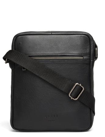 Clean Zip Messenger Skuldertaske Taske Sort Still Nordic