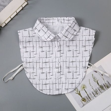 Skjorte Fake Collar Clothing Accessories 8 8